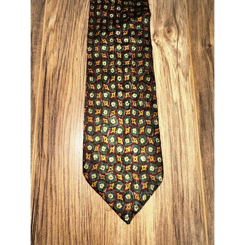 Harken Ltd Riverside Men's Shop Neck Tie Hand Made Silk Neck Tie‎